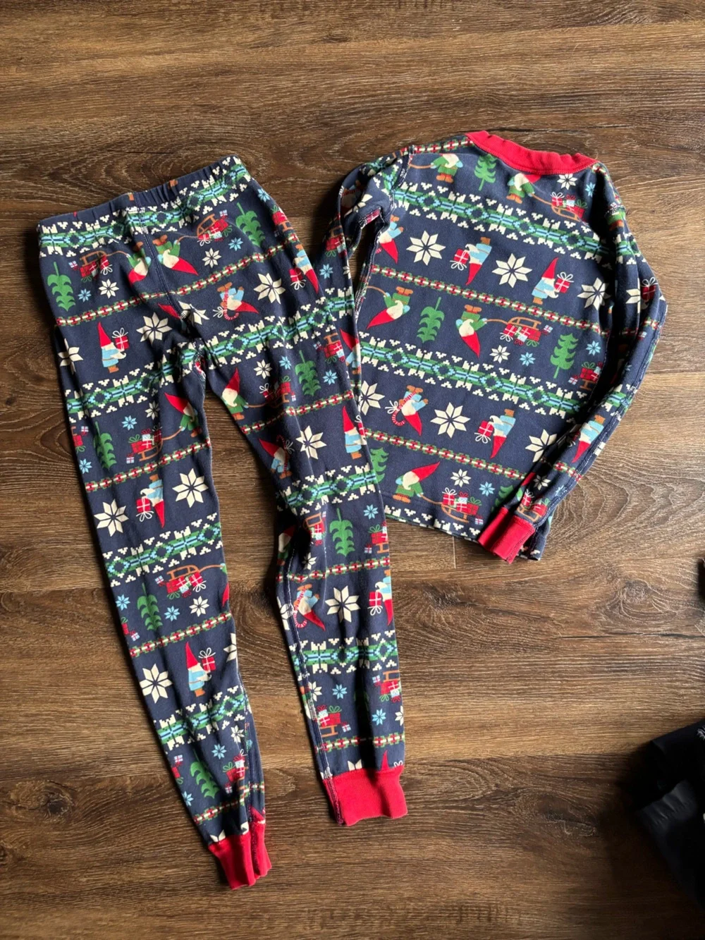 Hanna Andersson Gnome Christmas Pajama Set